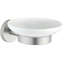 Мыльница Allen Brau Priority 6.31005-BN, цвет белый/никель браш фото 