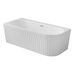 Ванна акриловая Azario LAGO GARDA 160x75 см AZ-6724-A2 L 16075 с каркасом фото 
