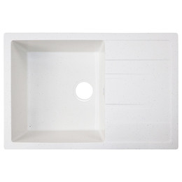 Кухонная мойка Azario Rio CS00105231, белый крап фото 