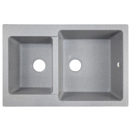 Кухонная мойка Azario Ostin CS00105243, серый фото 