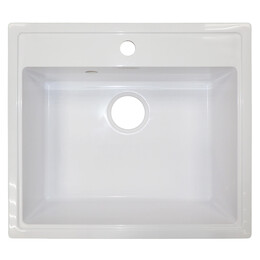 Кухонная мойка Azario Onda CS00105221, белый фото 