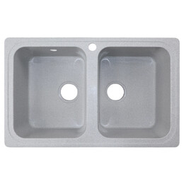 Кухонная мойка Azario Alba CS00105219, серый фото 