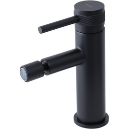 Смеситель для биде Allen Brau Priority 5.31004-31 (с донным клапаном) чёрный матовый фото 