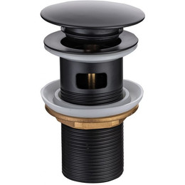 Донный клапан Allen Brau Priority 5.31023-31, чёрный матовый фото 