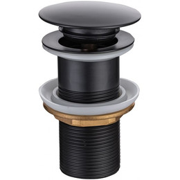 Донный клапан Allen Brau Priority 5.31024-31, чёрный матовый фото 