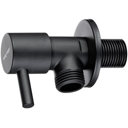 Вентиль угловой Allen Brau Priority 5.31026-31, чёрный матовый фото 