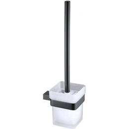 Ершик для унитаза Allen Brau Infinity 6.21008-31, цвет белый/чёрный матовый фото 