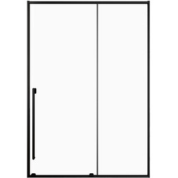 Душевая дверь Allen Brau Fantasy 140 см 3.11008.31 (стекло 8 мм) чёрный/прозрачное фото 