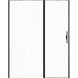 Душевая дверь Allen Brau Priority 160 см 3.31039.BBA (стекло 8 мм) чёрный/прозрачное фото 