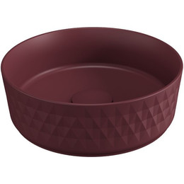 Раковина-чаша Allen Brau Fantasy Romb 36 см 4.11033.BD, бордо фото 