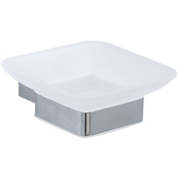 Мыльница Allen Brau Infinity 6.21004-00, цвет белый/хром фото 