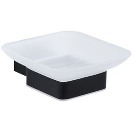 Мыльница Allen Brau Infinity 6.21004-31, цвет белый/чёрный матовый фото 