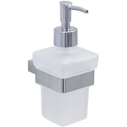 Дозатор для жидкого мыла Allen Brau Infinity 6.21006-00, цвет белый/хром фото 