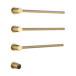 Полотенцесушитель электрический Wonzon & Woghand Hamburg П3 520x515 мм WW-AL313-BG, золото фото 