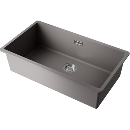 Кухонная мойка Omoikiri Kata 74-U gr 4997566, leningrad grey фото 