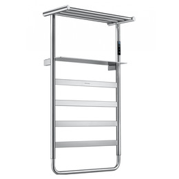 Полотенцесушитель электрический Wonzon & Woghand D&uuml;sseldorf с полкой П7 450x862 мм WW-A208-CR фото 