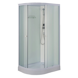 Душевая кабина Loranto 120x80 см CS-877ECTM/W-120, белый/матовое фото 