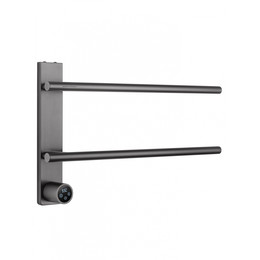 Полотенцесушитель электрический Wonzon & Woghand N&uuml;rnberg П2 310x520 мм WW-AL342-GM, темный графит фото 