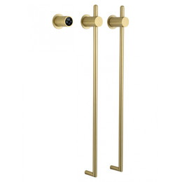 Полотенцесушитель электрический Wonzon & Woghand Leipzig П2 420x760 мм WW-AL3621-BG, золото фото 