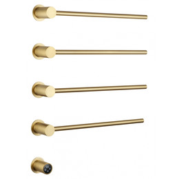 Полотенцесушитель электрический Wonzon & Woghand Hamburg П4 468x665 мм WW-AL314-BG, золото фото 