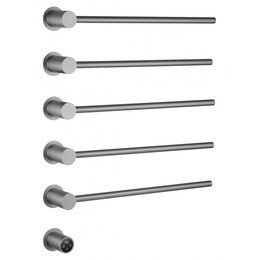 Полотенцесушитель электрический Wonzon & Woghand Hamburg П5 520x665 мм WW-AL315-BR, никель фото 