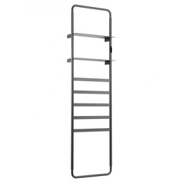 Полотенцесушитель электрический Wonzon & Woghand D&uuml;sseldorf П9 450x1620 мм WW-A205-GM, темный графит фото 