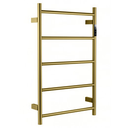 Полотенцесушитель электрический Wonzon & Woghand Bonn П5 450x738 мм WW-AL405-BG, золото фото 