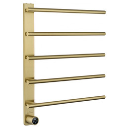 Полотенцесушитель электрический Wonzon & Woghand N&uuml;rnberg П5 520x627 мм WW-AL345-BG, золото фото 