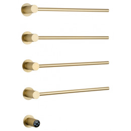 Полотенцесушитель электрический Wonzon & Woghand M&uuml;nchen П4 522x610 мм WW-A354-BG, золото фото 