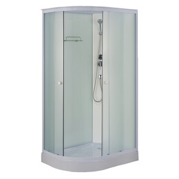 Душевая кабина Loranto 120x80 см CS-877ECTM/W-120, белый/матовое фото 