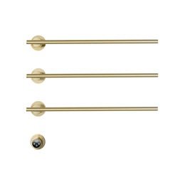 Полотенцесушитель электрический Wonzon & Woghand Dortmund П3 584x475 мм WW-A363-BG, золото фото 