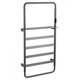 Полотенцесушитель электрический Wonzon & Woghand D&uuml;sseldorf П7 450x920 мм WW-A203-GM, темный графит фото 