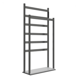 Полотенцесушитель электрический Wonzon & Woghand Essen П7 475x958 мм WW-A407-GM, темный графит фото 