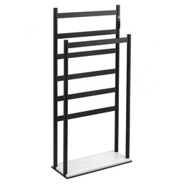 Полотенцесушитель электрический Wonzon & Woghand Essen П7 475x958 мм WW-A407-MB, чёрный фото 