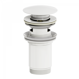 Донный клапан Wonzon & Woghand WW-88SS09-MW, белый фото 