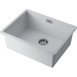 Кухонная мойка Omoikiri Kata 54-U WH 4997519, белый фото 