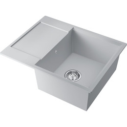 Кухонная мойка Omoikiri Daisen 65 WH 4997523, белый фото 