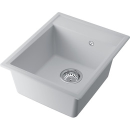 Кухонная мойка Omoikiri Daisen 42 WH 4997520, белый фото 