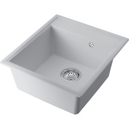 Кухонная мойка Omoikiri Daisen 46 WH 4997521, белый фото 