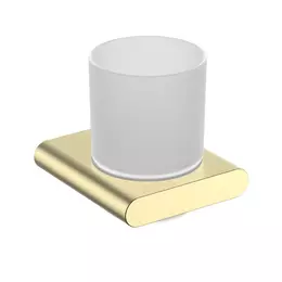 Стакан для зубных щеток Timo Luiro 18432/17, цвет золото матовое фото 