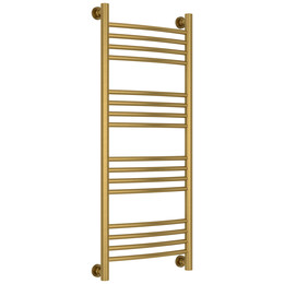 Полотенцесушитель водяной Сунержа Богема+ П16 400x1060 мм (выгнутая перемычка) 051-0221-1040, состаренная латунь фото 