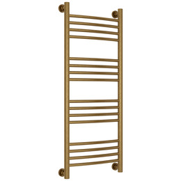 Полотенцесушитель водяной Сунержа Богема+ П16 400x1060 мм (выгнутая перемычка) 05-0221-1040, состаренная бронза фото 