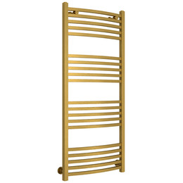 Полотенцесушитель водяной Сунержа Аркус П20 500x1200 мм 051-0251-1250, состаренная латунь фото 