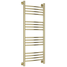 Полотенцесушитель водяной Сунержа Богема+ П16 400x1060 мм (выгнутая перемычка) 020-0221-1040, шампань фото 