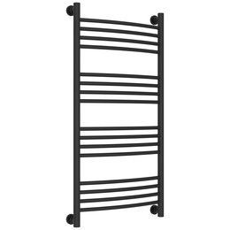 Полотенцесушитель водяной Сунержа Богема+ П16 500x1060 мм (выгнутая перемычка) 15-0221-1050, тёмный титан муар фото 