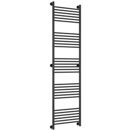 Полотенцесушитель водяной Сунержа Богема+ П30 500x1960 мм (прямая перемычка) 15-0220-1950, тёмный титан муар фото 