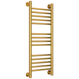 Полотенцесушитель водяной Сунержа Богема+ П14 300x860 мм (прямая перемычка) 03-0220-8030, золото фото 
