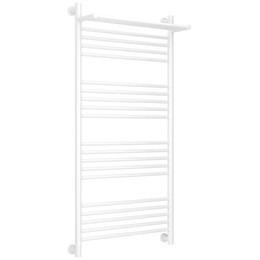 Полотенцесушитель водяной Сунержа Богема+ с полкой П20 600x1260 мм 12-0223-1260, белый фото 
