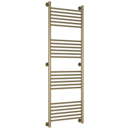 Полотенцесушитель водяной Сунержа Богема+ П24 500x1560 мм (прямая перемычка) 32-0220-1550, золотой шёлк фото 