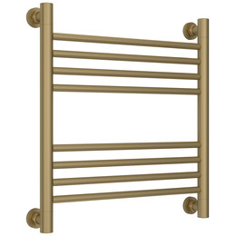 Полотенцесушитель водяной Сунержа Богема+ П8 500x560 мм (прямая перемычка) 032-0220-5050, золото матовое фото 